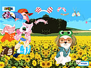 Click to Play Puppy in the Field Dressup