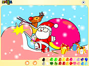 Click to Play Santa Claus Painting
