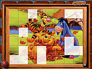Click to Play Sort My Tiles Winnie, Tigger, and Eeyore