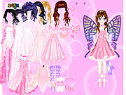 Click to Play Pink Butterfly Dress up