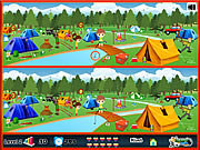 Click to Play Camping - Spot The Difference