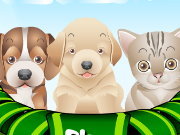 Click to Play Puppy and Kitten Caring Game