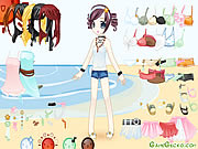 Click to Play Beach Doll Dressup