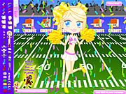 Click to Play Football Cheerleader