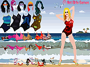 Click to Play Bikini Beach Anne