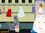 Click to Play Shop N Dress Basket Ball Game: Flower Dress