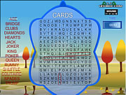 Click to Play Word Search Gameplay 4 - Cards
