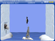 Click to Play Yeti Sports (Part 3) - Seal Bounce