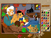 Click to Play Pinocchio Online Coloring