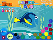 Click to Play Finding Nemo - Paper Toys
