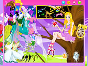 Click to Play Magic Girl Dressup