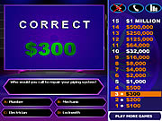 Click to Play Who wants to be a Millionaire