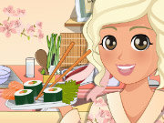 Click to Play Mia Cooking Sushi
